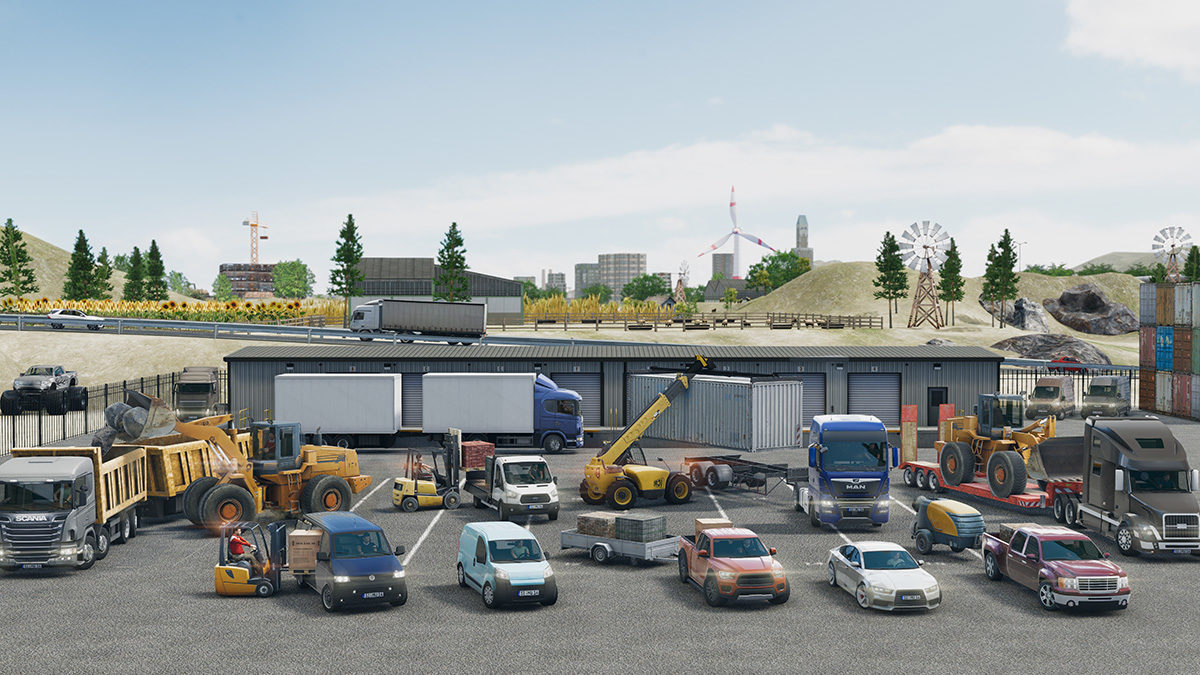 Truck And Logistics Simulator Vehicles
